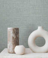 York Wallcoverings Hillswick Tweed Indigo Wallpaper
