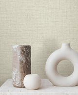 York Wallcoverings Hillswick Tweed Beige Wallpaper
