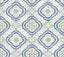 York Wallcoverings Garden Trellis Cobalt Wallpaper