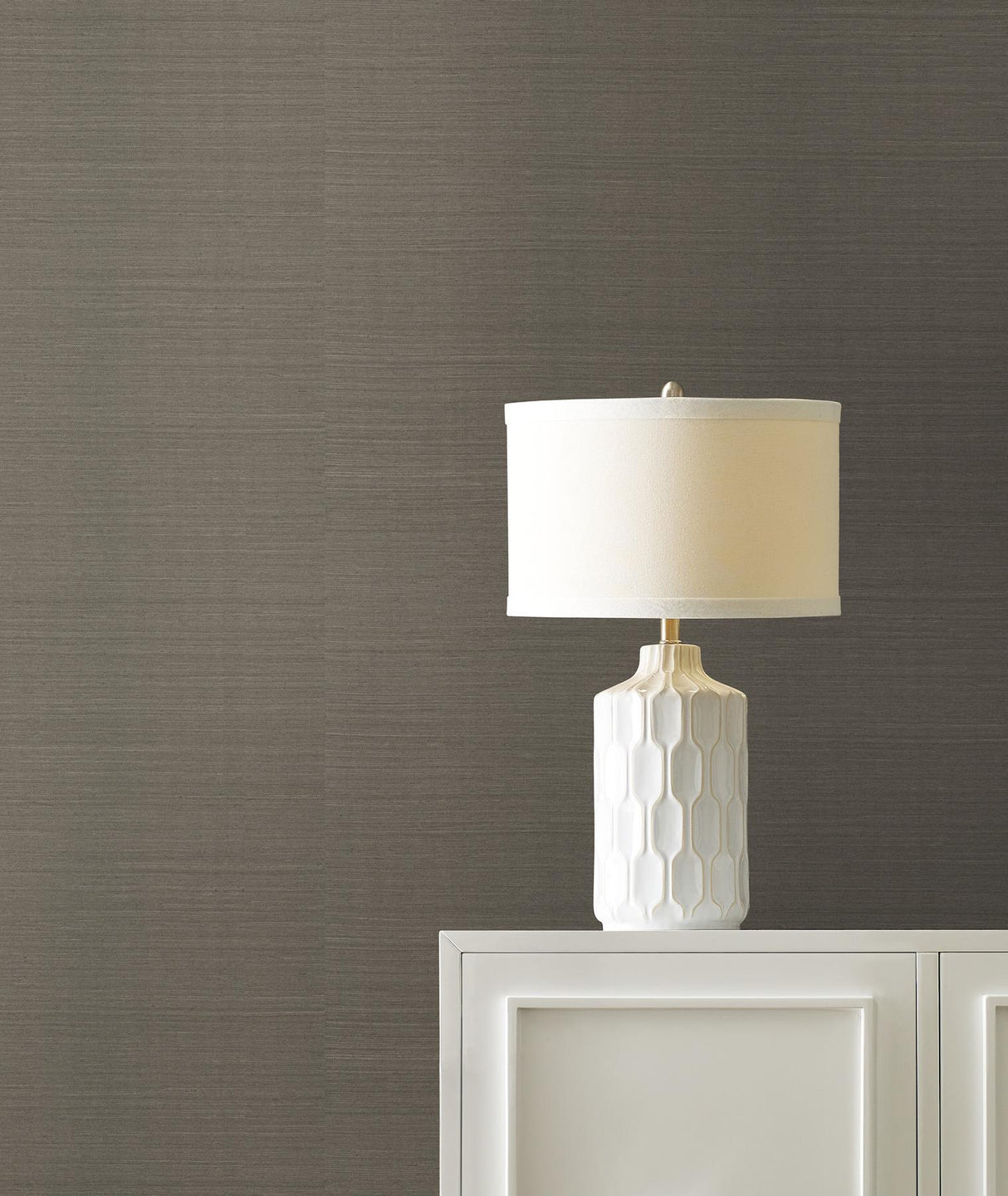 Ronald Redding Designs Maguey Sisal Truffle Wallpaper