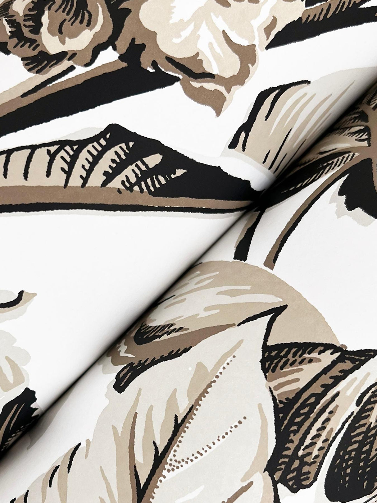 Ronald Redding Designs Mystic Isle Neutral Wallpaper