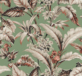 Ronald Redding Designs Mystic Isle Green Wallpaper
