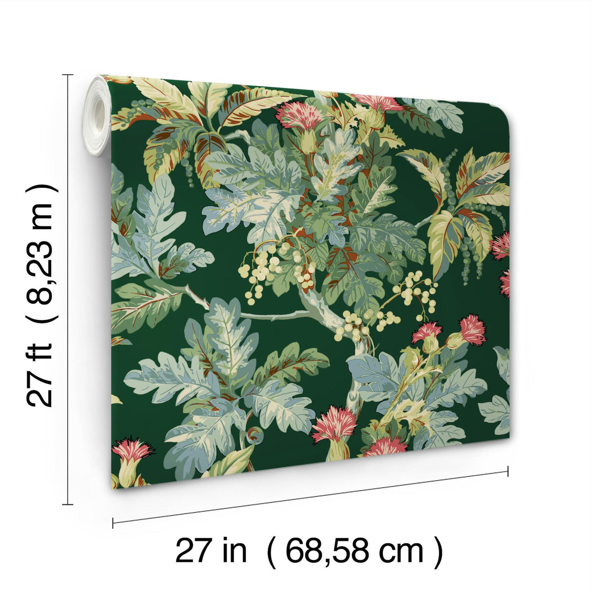 Ronald Redding Designs Briarwood Green Wallpaper