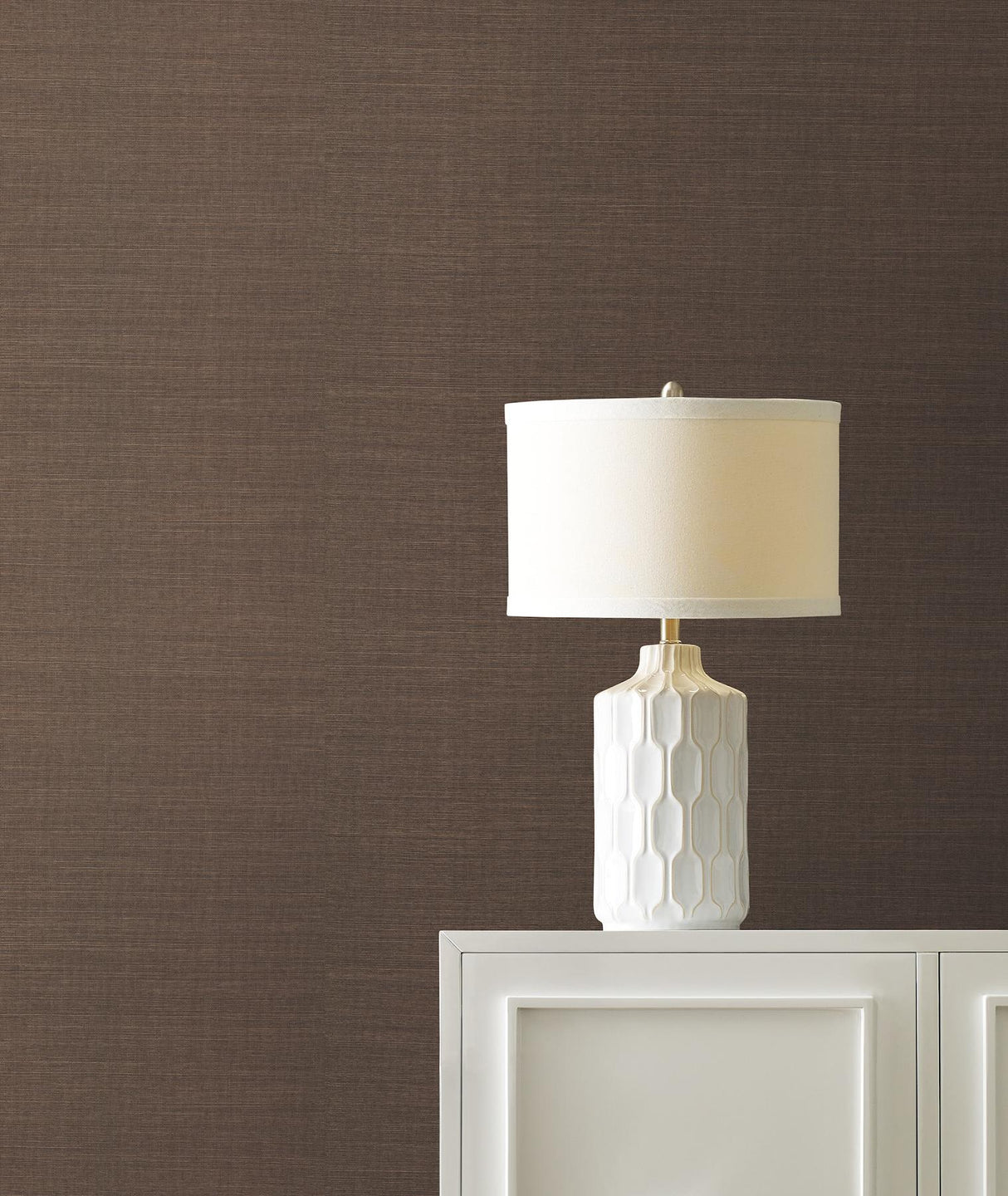 Ronald Redding Designs Maguey Sisal Mink Wallpaper