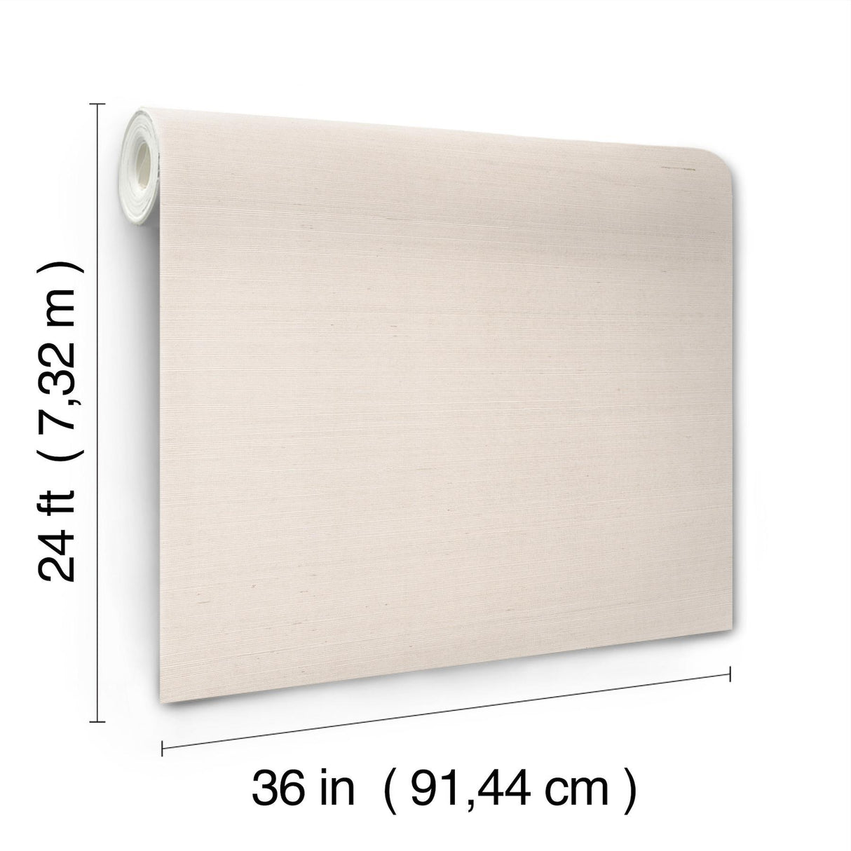 Ronald Redding Designs Maguey Sisal Latte Wallpaper