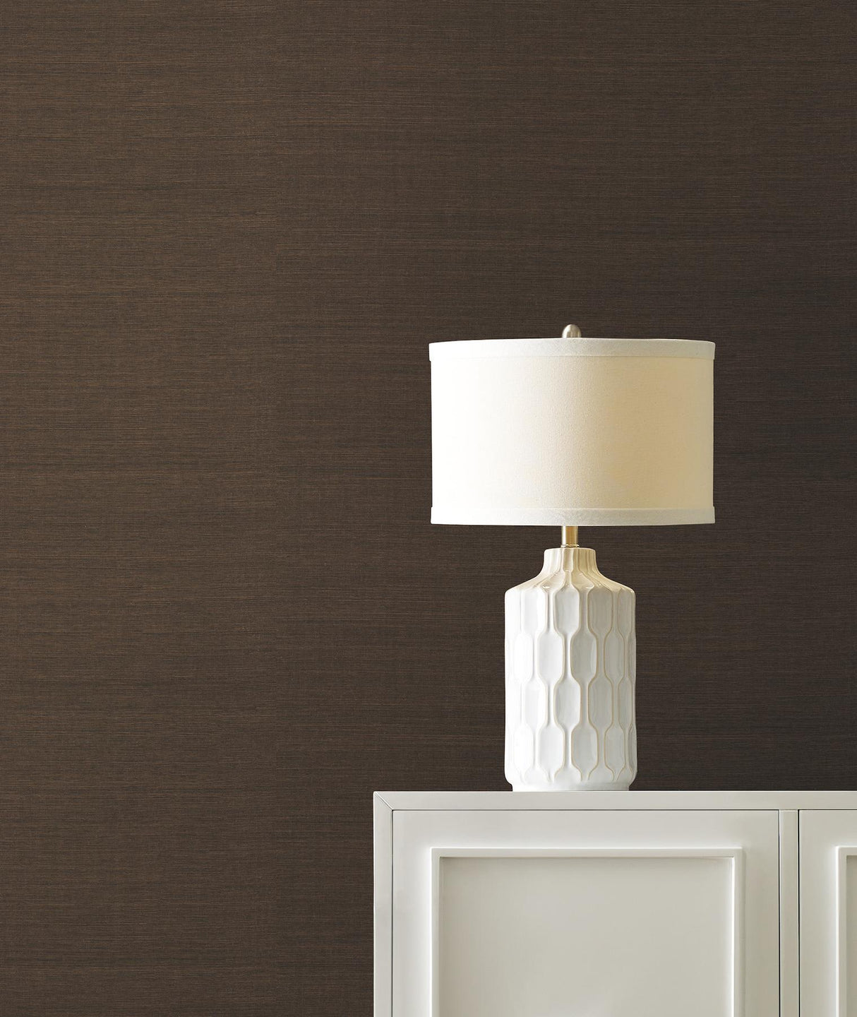Ronald Redding Designs Maguey Sisal Walnut Wallpaper