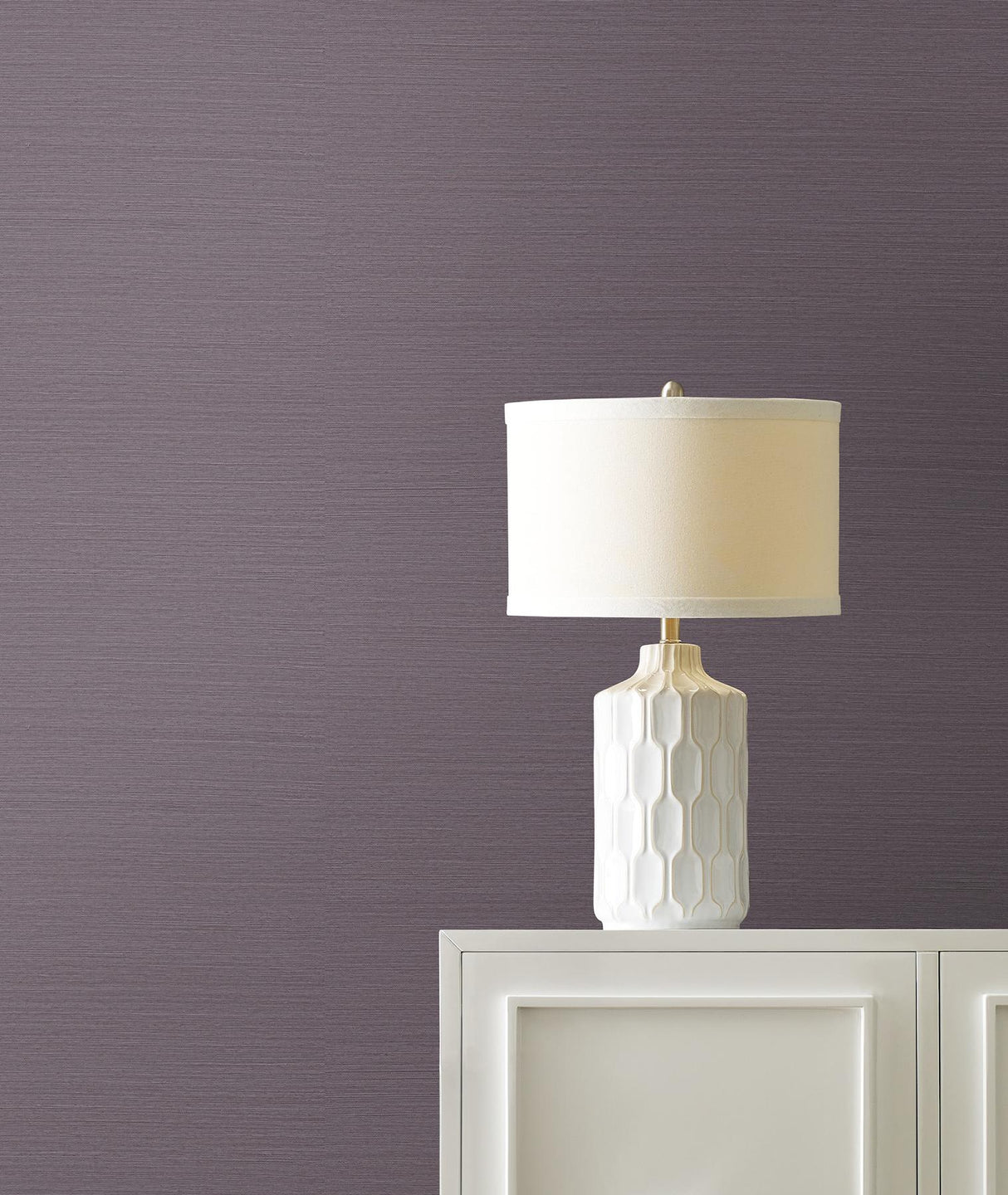 Ronald Redding Designs Maguey Sisal Heather Wallpaper
