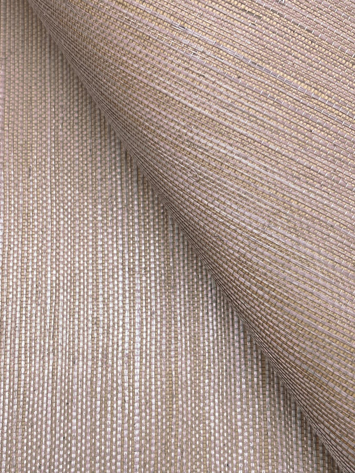 Ronald Redding Designs Maguey Sisal Orchid Wallpaper