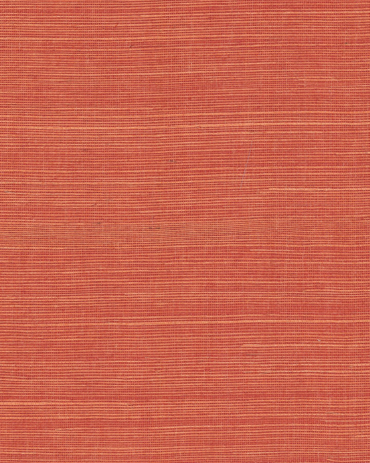 Ronald Redding Designs Maguey Sisal Rhubarb Wallpaper
