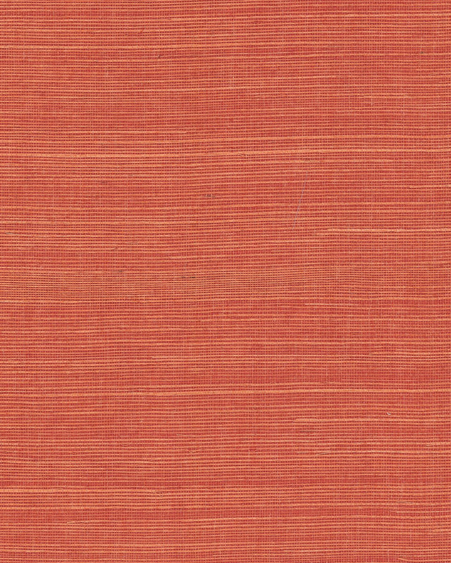 Ronald Redding Designs Maguey Sisal Rhubarb Wallpaper