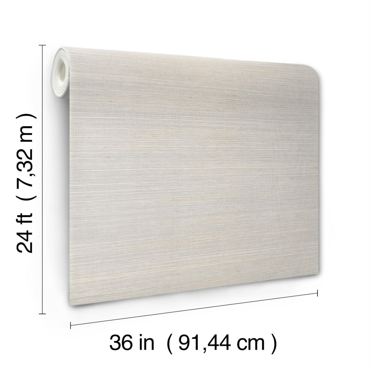 Ronald Redding Designs Maguey Sisal Cloudy Wallpaper