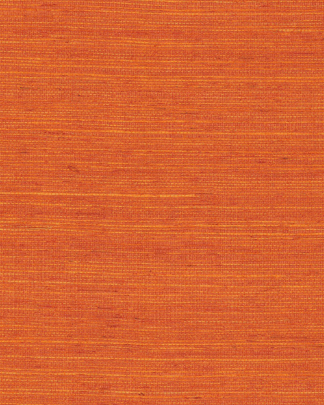 Ronald Redding Designs Maguey Sisal Clementine Wallpaper