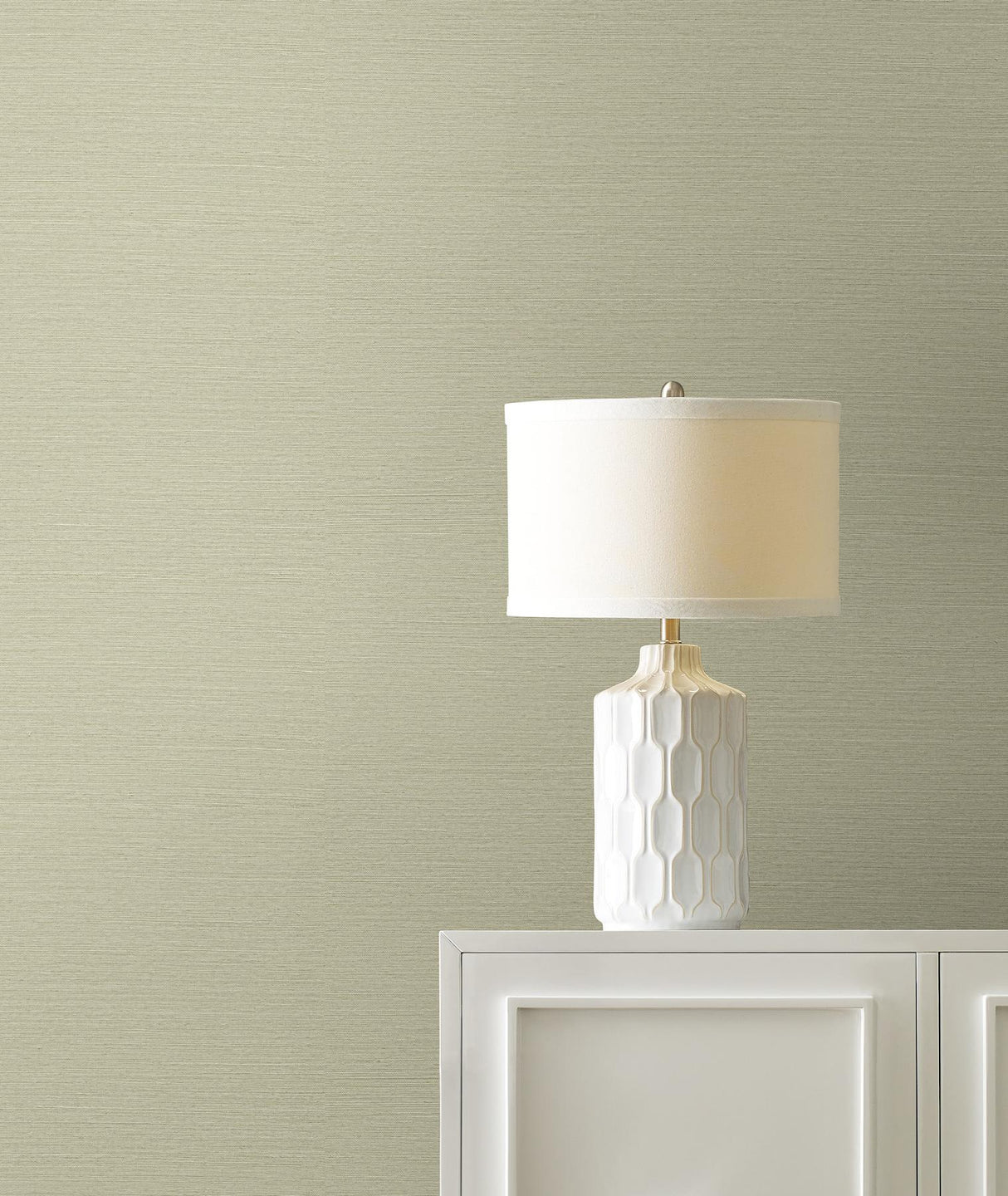 Ronald Redding Designs Maguey Sisal Celery Wallpaper