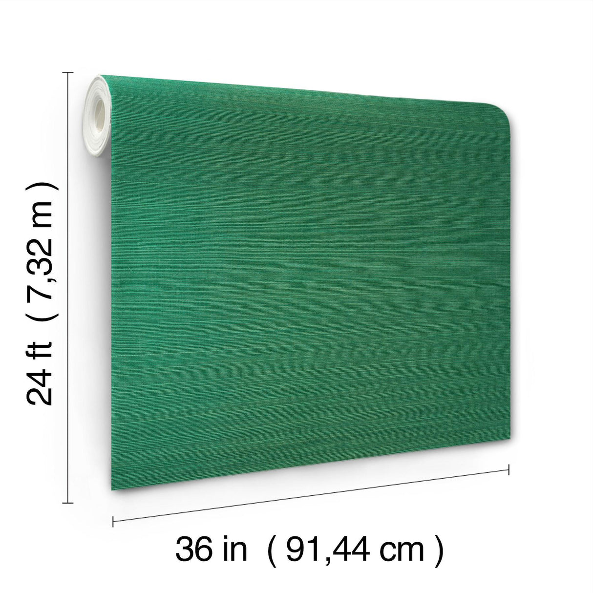 Ronald Redding Designs Maguey Sisal Jade Wallpaper