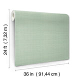 Ronald Redding Designs Maguey Sisal Seaglass Wallpaper