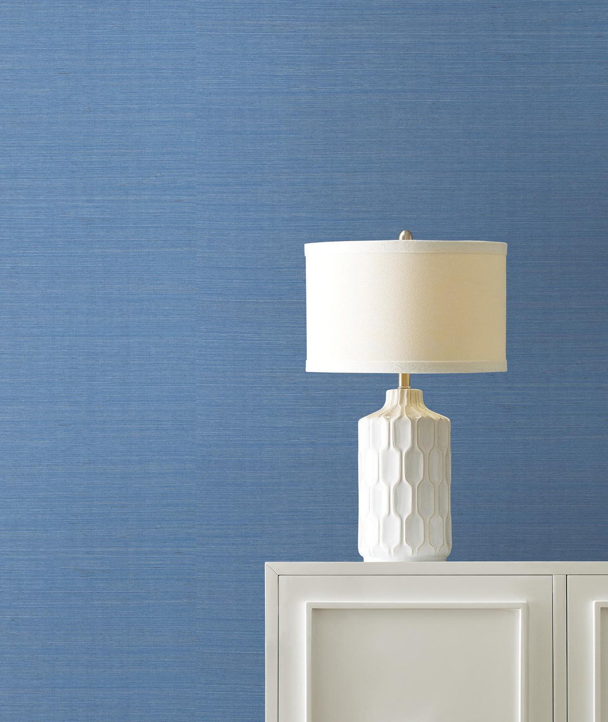 Ronald Redding Designs Maguey Sisal Azure Wallpaper