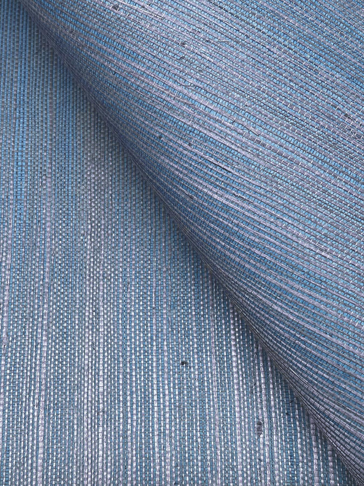 Ronald Redding Designs Maguey Sisal Bluebell Wallpaper