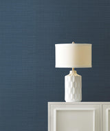 Ronald Redding Designs Maguey Sisal Indigo Wallpaper