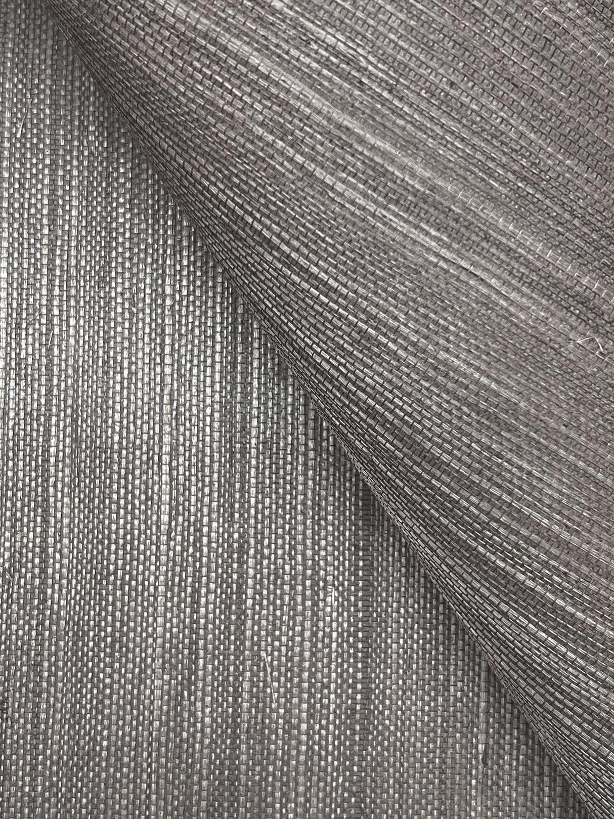 Ronald Redding Designs Maguey Sisal Smoke Wallpaper