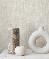 Ronald Redding Designs Edo Paperweave Smoke Wallpaper