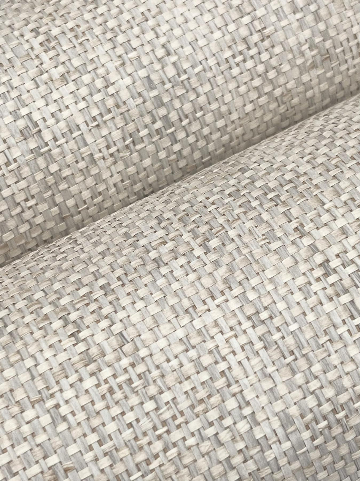 Ronald Redding Designs Edo Paperweave Fog Wallpaper