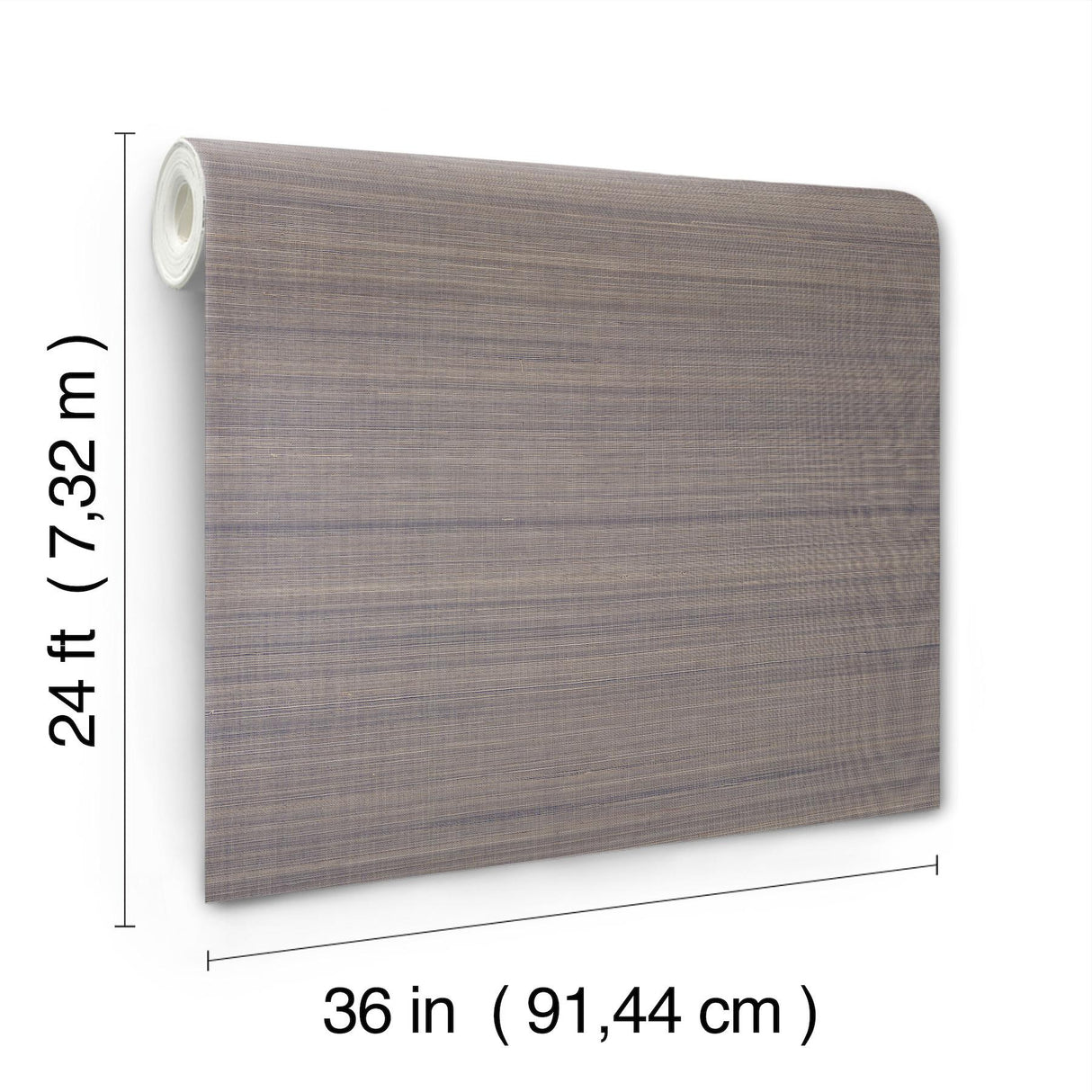 Ronald Redding Designs Modern Abaca Indigo Wallpaper