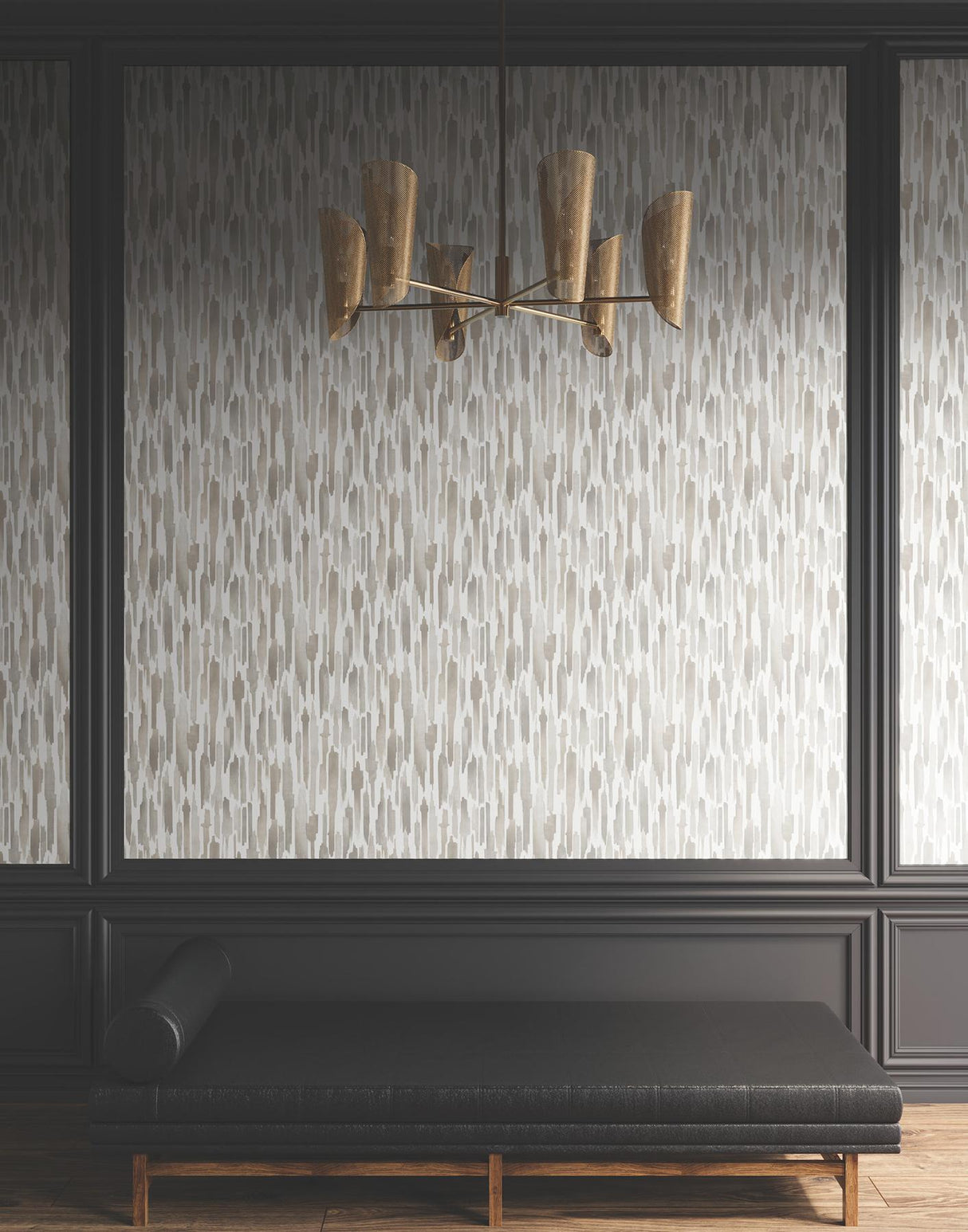RoomMates Pluie Light Neutral Wallpaper