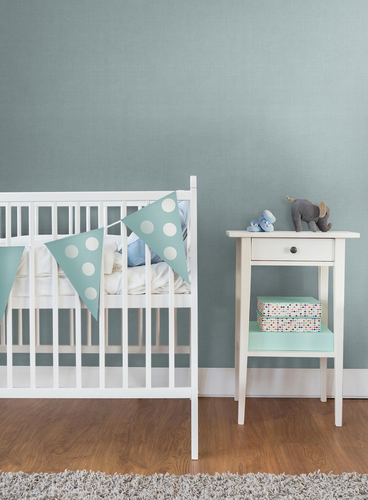 York Wallcoverings Skymning Light Blue Wallpaper