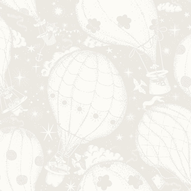 York Wallcoverings Ballongerna Grey Wallpaper