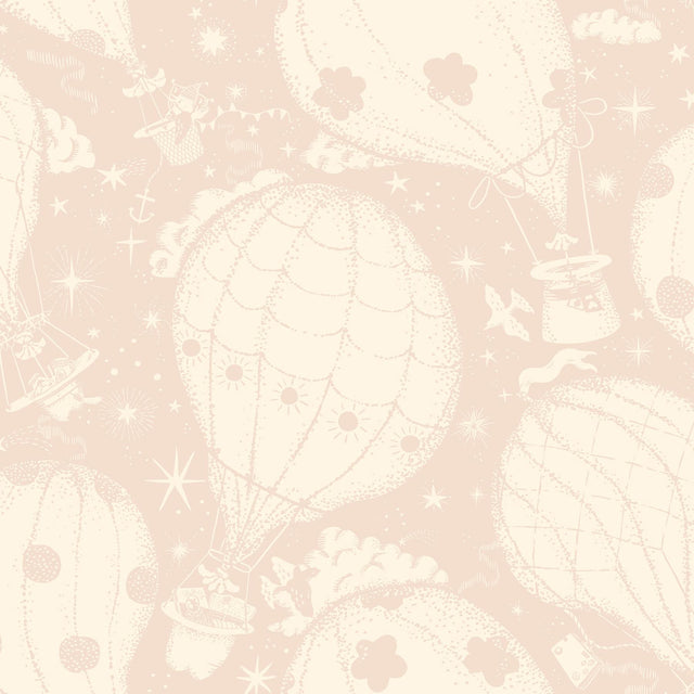 York Wallcoverings Ballongerna Pink Wallpaper