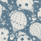 York Wallcoverings Ballongerna Dark Blue Wallpaper