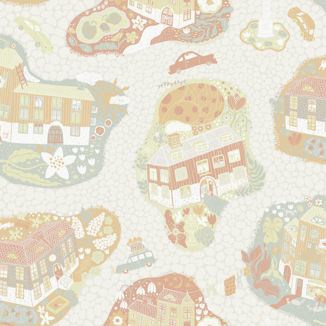 York Wallcoverings Staden Grey Wallpaper