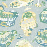 York Wallcoverings Staden Light Blue Wallpaper