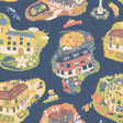 York Wallcoverings Staden Dark Blue Wallpaper