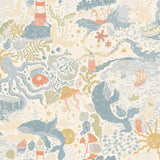 York Wallcoverings Havet Multi Wallpaper