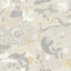 York Wallcoverings Havet Grey Wallpaper