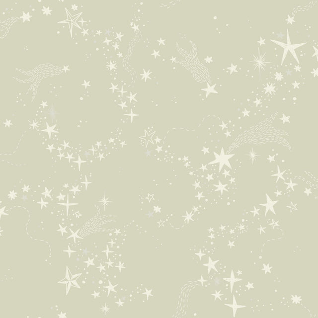 York Wallcoverings Stjarnhimmel Light Green Wallpaper