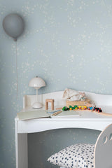 York Wallcoverings Stjarnhimmel Light Blue Wallpaper