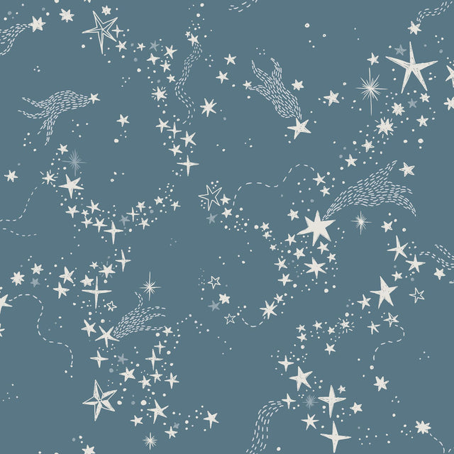 York Wallcoverings Stjarnhimmel Dark Blue Wallpaper