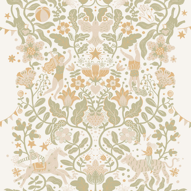 York Wallcoverings Cirkus Moss Wallpaper