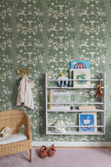 York Wallcoverings Cirkus Sea Green Wallpaper