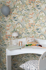 York Wallcoverings Taget Green Wallpaper
