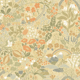 York Wallcoverings Taget Yellow Wallpaper