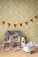 York Wallcoverings Taget Yellow Wallpaper