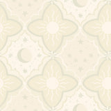 York Wallcoverings Sol & Mane Beige Wallpaper