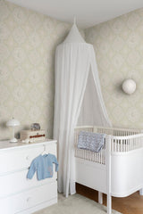 York Wallcoverings Sol & Mane Beige Wallpaper