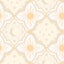 York Wallcoverings Sol & Mane Tangerine Wallpaper