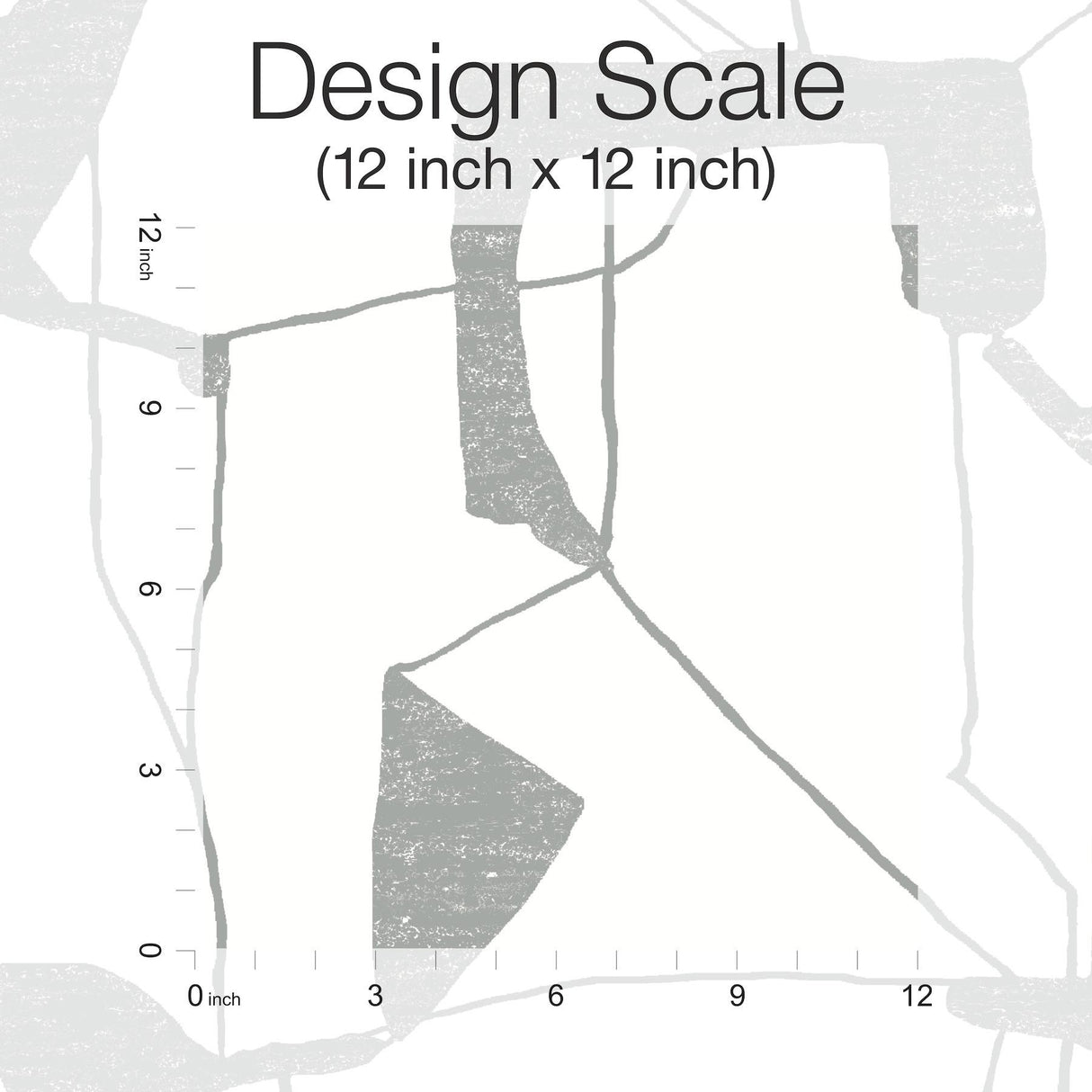 Antonina Vella Abstract Geo White & Silver Wallpaper