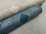 Antonina Vella Harlowe Warm Grey & Gold Wallpaper