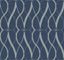 Antonina Vella Graceful Geo Navy & Silver Wallpaper